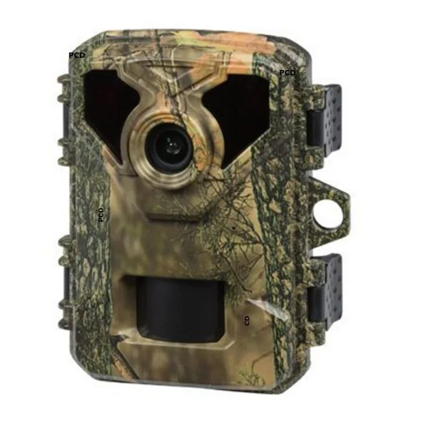 Pack Piège Photographique Num Axes Pie1075 Avec 4 Piles Aa Et Carte Mémoire 32Gb