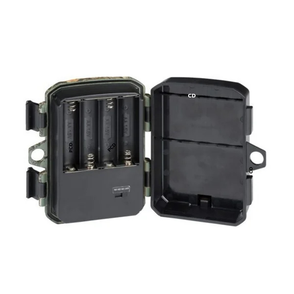 Pack Piège Photographique Num Axes Pie1075 Avec 4 Piles Aa Et Carte Mémoire 32Gb