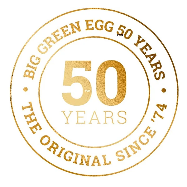 Pack Promo 50ans Kamado Big Green Egg Medium Avec Chariot Et Conveggtor