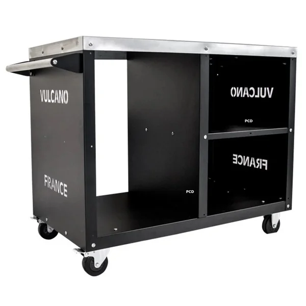 Pack Promo Barbecue Et Four A Pizza Bois Vulcano Taal BBQ Avec Desserte