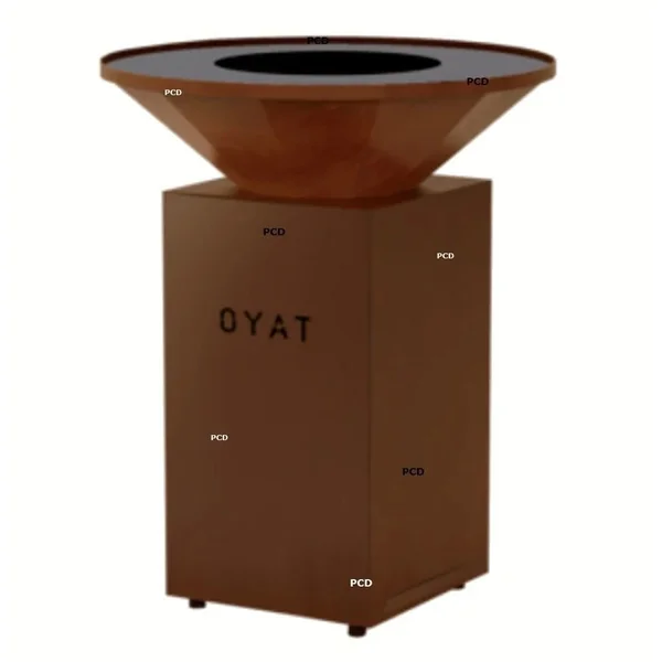 Pack Promo Braséro Oyat Origine 96 Cognac Avec Grille De Cuisson Et Housse