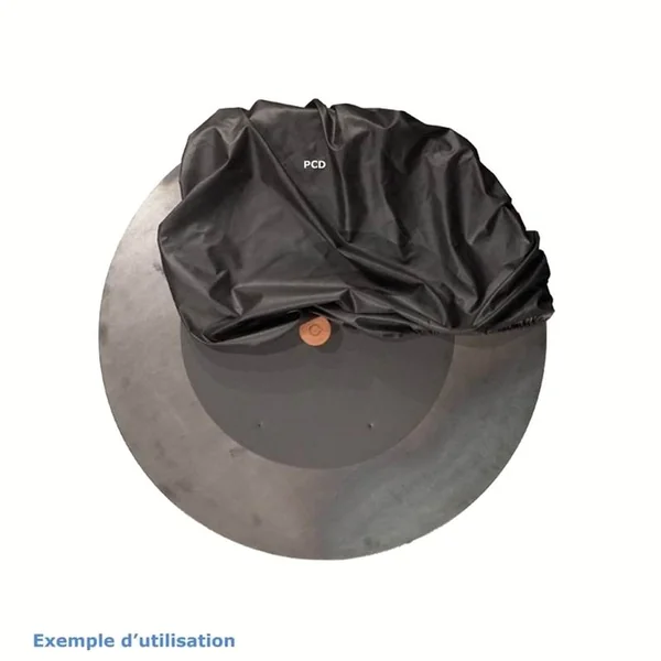 Pack Promo Braséro Plancha Ofyr 75 Corten Avec Housse Et Grille Ronde