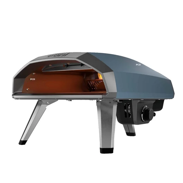 Pack Promo Four A Pizza A Gaz Ooni Koda 2 Bleu Ardoise Avec Table Inox Modulaire Médium