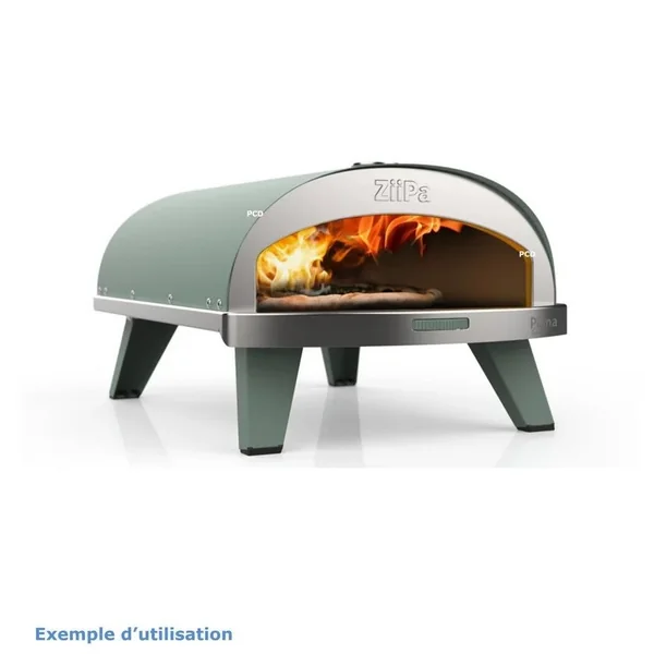 Pack Promo Four A Pizza A Gaz Ziipa Piana Eucalyptus Avec Desserte