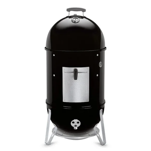 Pack Promo Fumoir Weber Smokey Mountain Cooker 47cm Black Avec Générateur De Fumée Froide Et Sciure