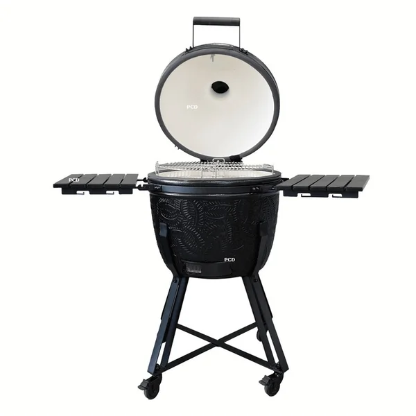 Pack Promo Kamado Barbecook Kamal 2.0 Extra Large Noir Mat Avec Housse