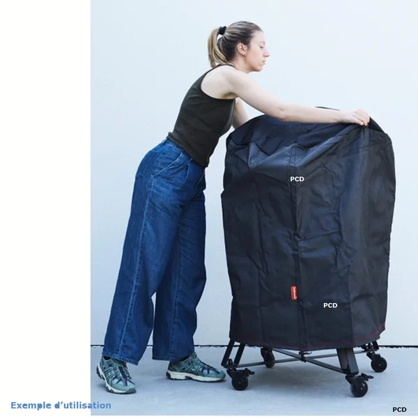 Pack Promo Kamado Barbecook Kamal 2.0 Extra Large Noir Mat Avec Housse