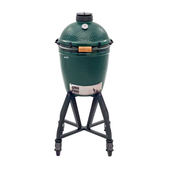 Pack Promo Kamado Big Green Egg Medium Avec Chariot Et Conveggtor