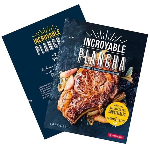 Pack Promo Plancha Electrique Le Marquier La Petite Française Avec Ustensile Et Livre