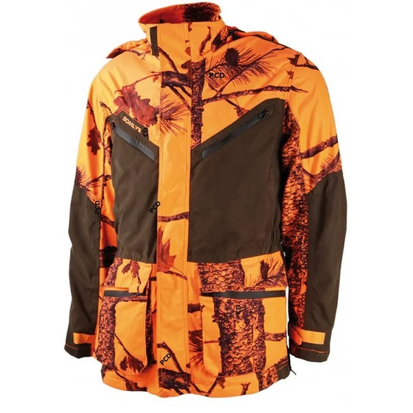 Pack Veste Homme Somlys Multi-Hunt 475 Et Veste Homme Réversible Somlys 435 Multi Hunt Orange Et Marron