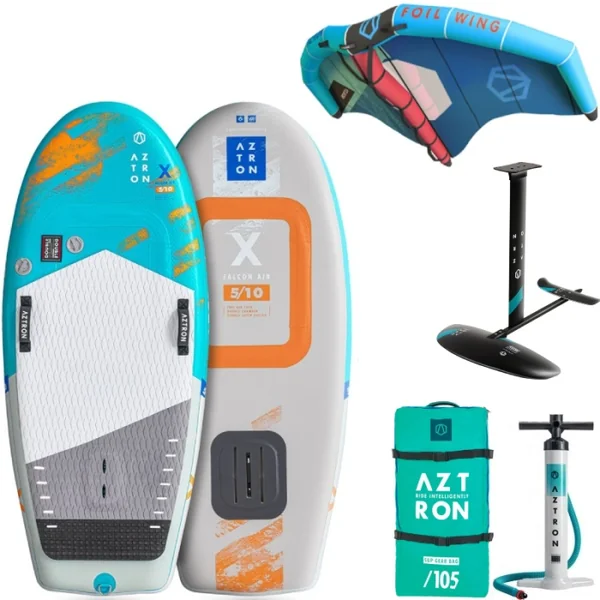 Pack Wing Foil Aztron Falcon Air 5.10 + Aile Aztron 3.0 + Foil Rocket 1450