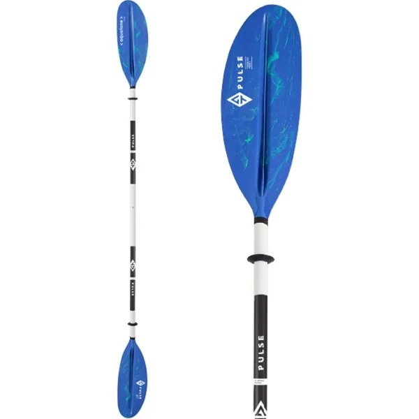 Pagaie kayak Aquatone Pulse - alu - 2 parties - 230 cm - OCCASION GRADE B