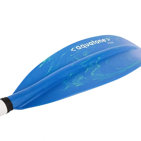 Pagaie kayak Aquatone Pulse - alu - 2 parties - 230 cm - OCCASION GRADE B