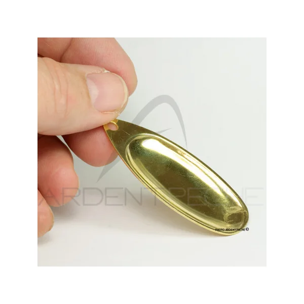 Palette W Française laiton - montage de cuillers - Ardent Pêche