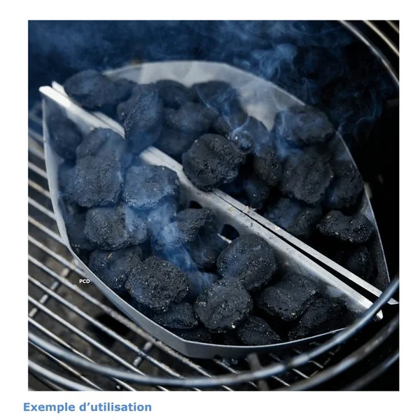 Panier A Charbon Weber Char Basket Pour Barbecues Charbon Par 2