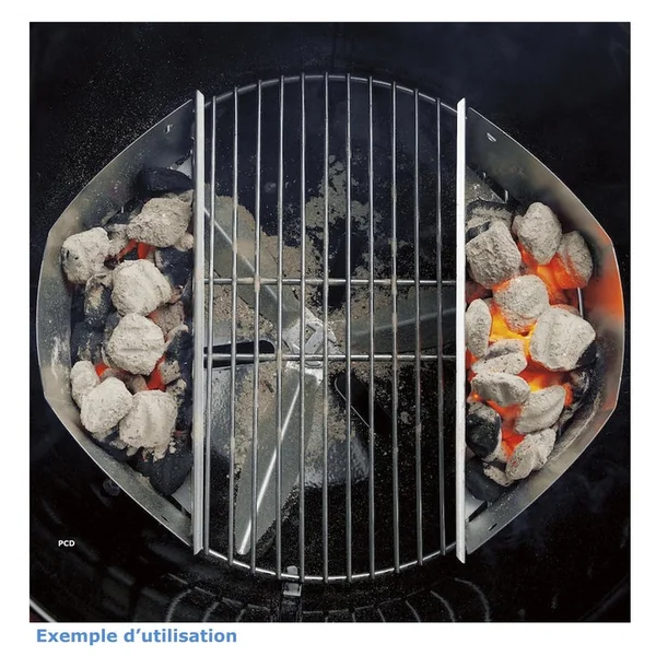 Panier A Charbon Weber Char Basket Pour Barbecues Charbon Par 2