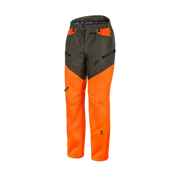 Pantalon De Chasse Homme Pro Hunt Superpant Griffon Kaki Et Orange