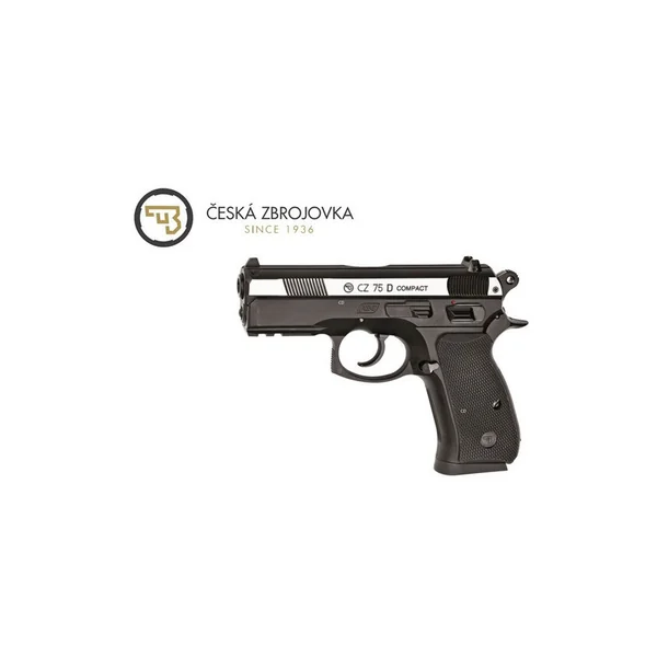 PISTOLET ASG CZ75 COMPACT NON BLOWBACK BICOLORE