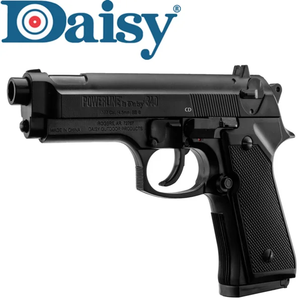PISTOLET DAISY POWERLINE 340 A RESSORT CAL. 4,5 MM BB'S