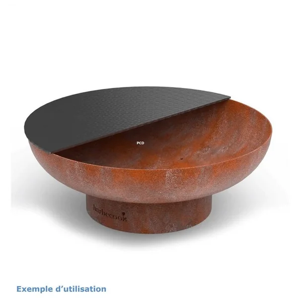 Plancha Barbecook En Acier Carbone Pour Braséro Jack 60 Et Modern 60 Reconditionée