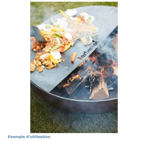 Plancha Barbecook En Acier Carbone Pour Braséro Jack 60 Et Modern 60 Reconditionée