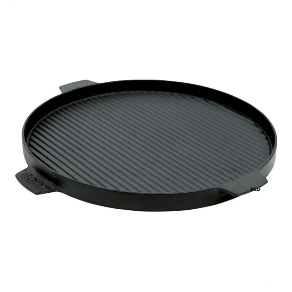 Plancha Ronde En Fonte Réversible Pour Kamado Big Green Egg Large, XL et 2XL