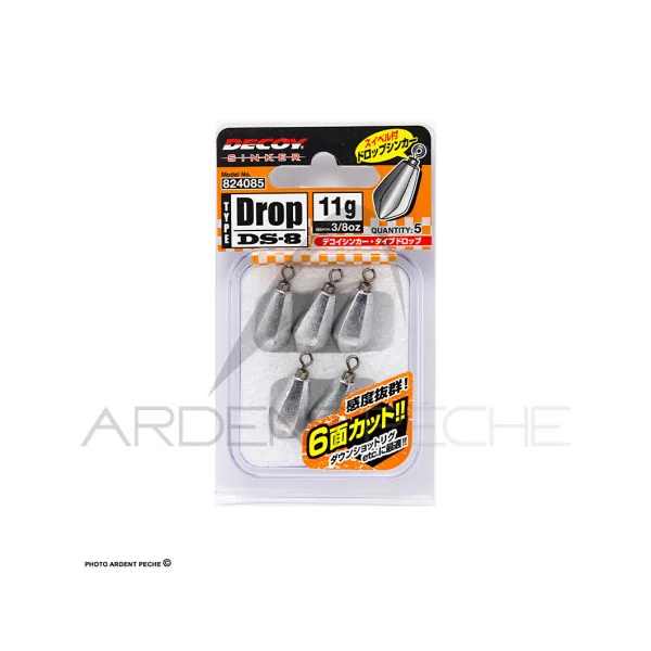 Plomb drop shot DECOY Type drop DS-8