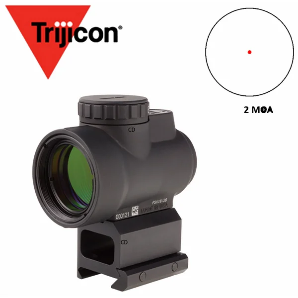 POINT ROUGE TRIJICON MRO 2MOA 1X25 AVEC MONTAGE QUICK RELEASE HAUT