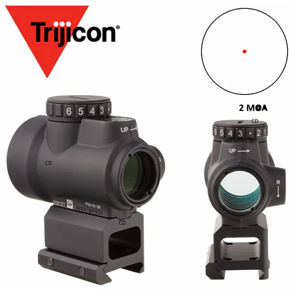 POINT ROUGE TRIJICON MRO 2MOA 1X25 AVEC MONTAGE QUICK RELEASE HAUT