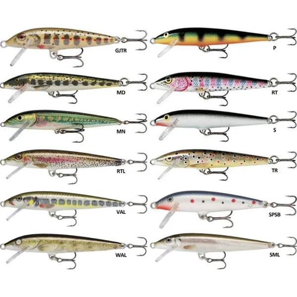 Poisson nageur Rapala Original Flottant 7 cm 4 g S Silver