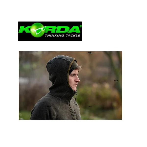 POLAIRE A CAPUCHE KORDA KORE POLAR FLEECE JACKET KAKI