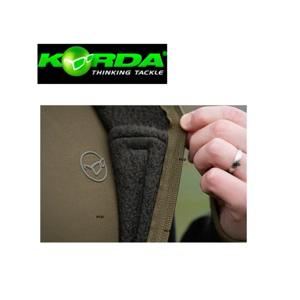 POLAIRE A CAPUCHE KORDA KORE POLAR FLEECE JACKET KAKI