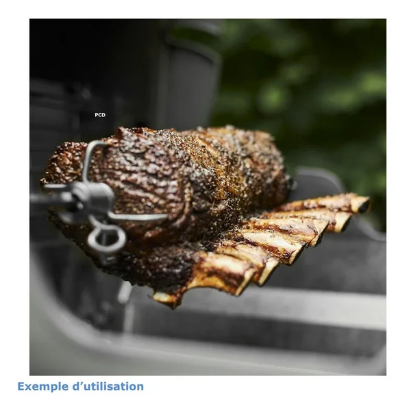 Rôtissoire Weber Pour Barbecues Spirit Séries 200, 300, 500 et 600