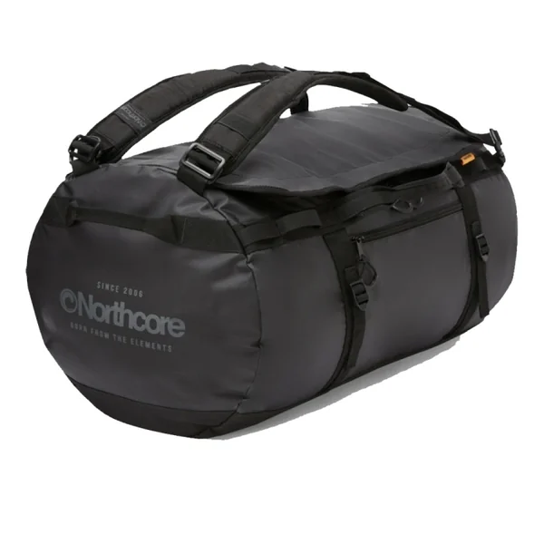 Sac étanche Northcore Duffle 85L Noir et Gris