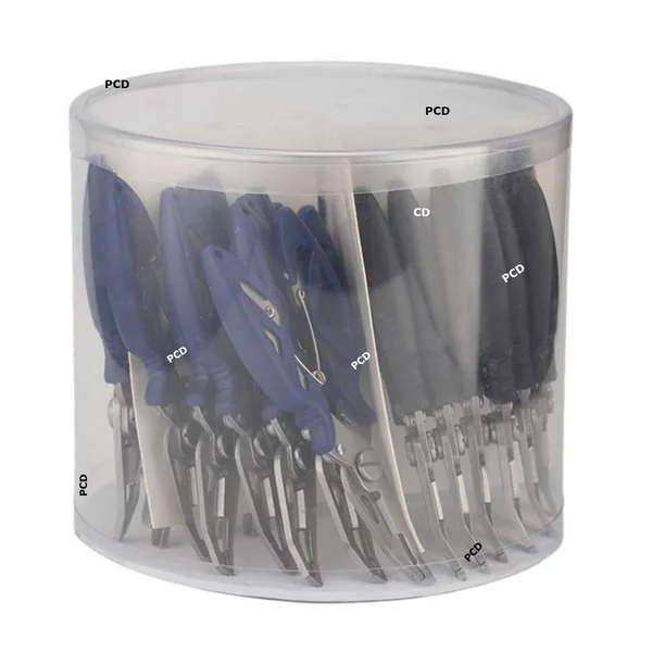 Seau De Pinces A Anneaux Brisés Ragot Noir Et Bleu Par 24