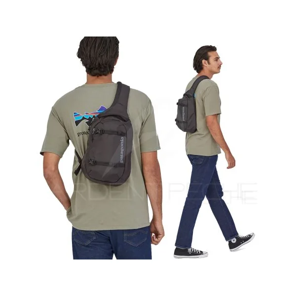Sling PATAGONIA Atom Sling Bag 8L Black - Ardent fly fishing