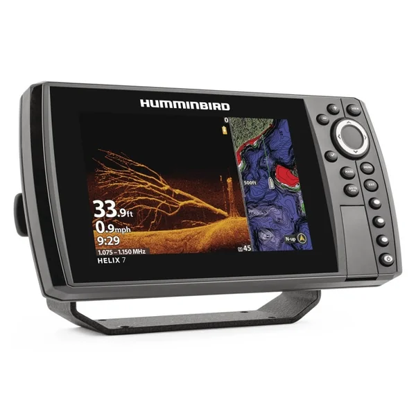 Sondeur GPS Humminbird Hélix 7 G4N CHIRP MEGA DI + Sonde 140/240/455/800/1200 KHz