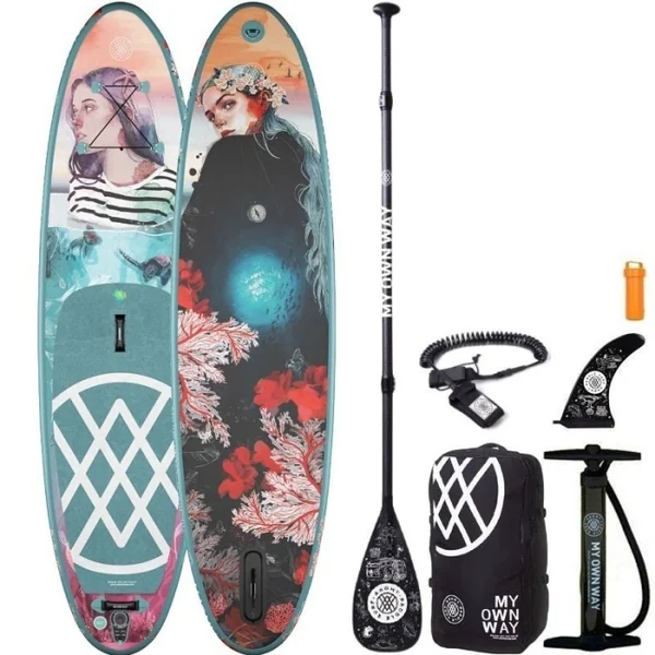 Sup Paddle Gonflable Anomy Elena Garnu 10.6 EXPOSITION PACK COMPLET GRADE A