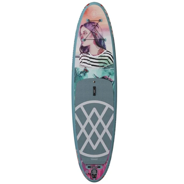 Sup Paddle Gonflable Anomy Elena Garnu 10.6 EXPOSITION PACK COMPLET GRADE A