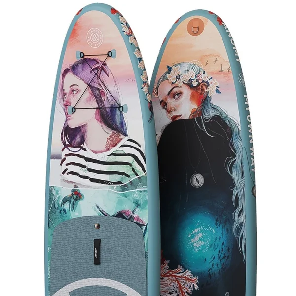 Sup Paddle Gonflable Anomy Elena Garnu 10.6 EXPOSITION PACK COMPLET GRADE A