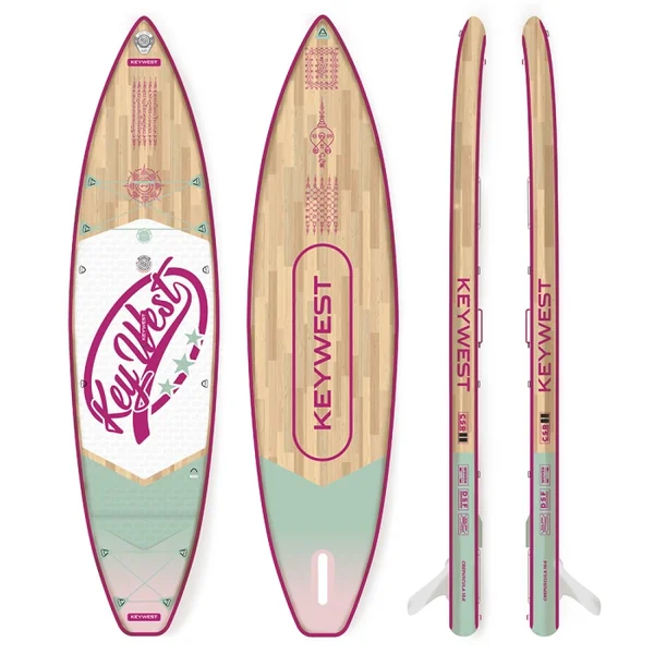 Sup Paddle Gonflable Key West Deluxe Crepuscula 10.6 Second choix complet GRADE A