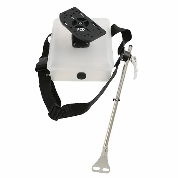 Support De Sonde Basculant Et Inclinable Pike'n Bass Pour Float Tube