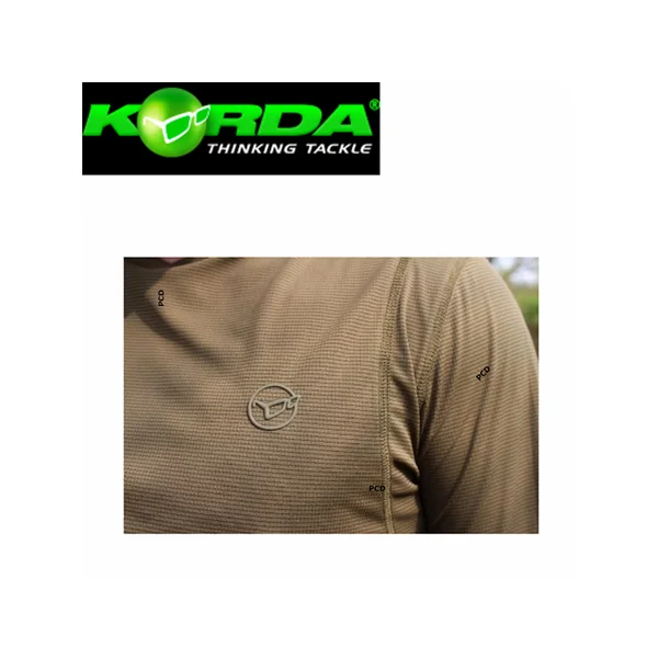 TEE SHIRT KORDA KOOL QUICK CSHORT SLEEVE TEE KAKI