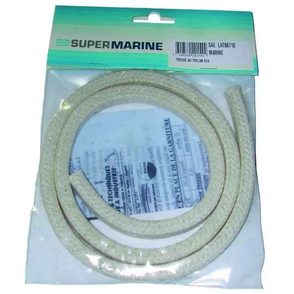 Tresse au téflon Same 2 4x4 mm pour presse étoupe - 1 mètre