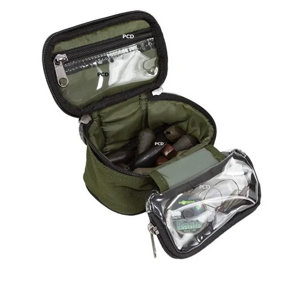 Trousse à Plombs Aqua Products Lead And Leader Pouch Black Séries