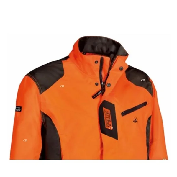 Veste De Traque Homme Attila Pro Hunt Verney Carron Orange/Noir