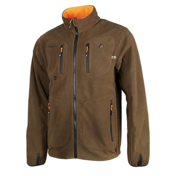 Veste Polaire Reversible Femme Somlys Polar Reverse JKT 487LADY Orange Marron