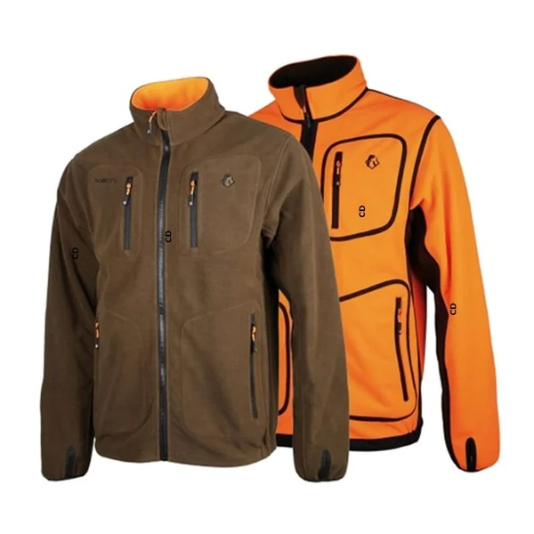 Veste Polaire Reversible Femme Somlys Polar Reverse JKT 487LADY Orange Marron