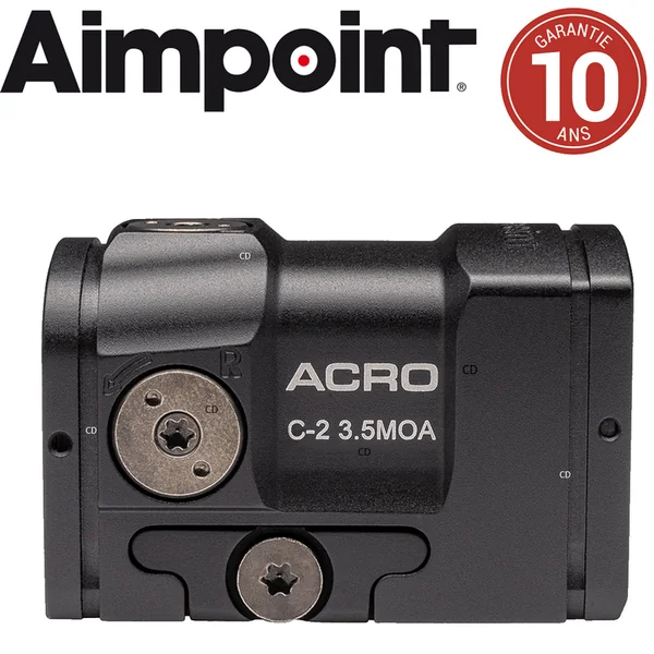 Viseur Aimpoint Acro C-2 Micro 3.5MOA Avec Montage Et Bonnettes