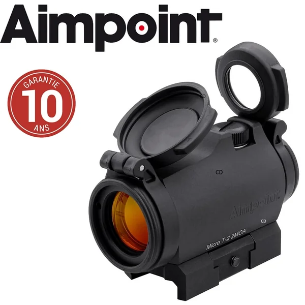 Viseur Ampoint Micro T-2 2MOA Avec Montage Weaver/Picatinny